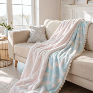 Plaid Nuage – La légèreté à l’état pur