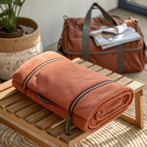 Plaid Nomade – Chic et pratique