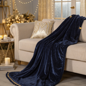 Plaid Velours Royal – Douceur et noblesse